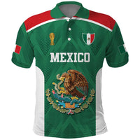 Custom Mexico Football Polo Shirt El Tricolor World Cup Style - Wonder Print Shop