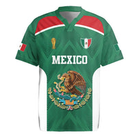 Custom Mexico Football Rugby Jersey El Tricolor World Cup Style - Wonder Print Shop