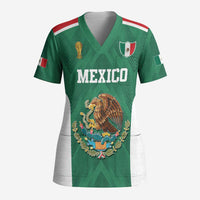 Custom Mexico Football Scrub Top El Tricolor World Cup Style - Wonder Print Shop