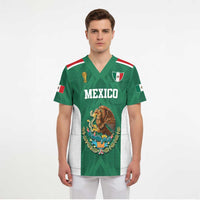 Custom Mexico Football Scrub Top El Tricolor World Cup Style - Wonder Print Shop
