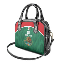 Custom Mexico Football Shoulder Handbag El Tricolor World Cup Style - Wonder Print Shop