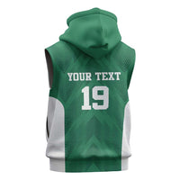 Custom Mexico Football Sleeveless Hoodie El Tricolor World Cup Style - Wonder Print Shop