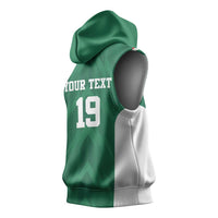 Custom Mexico Football Sleeveless Hoodie El Tricolor World Cup Style - Wonder Print Shop