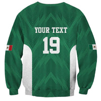 Custom Mexico Football Sweatshirt El Tricolor World Cup Style - Wonder Print Shop