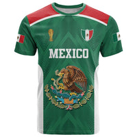 Custom Mexico Football T Shirt El Tricolor World Cup Style - Wonder Print Shop
