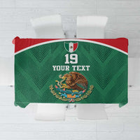 Custom Mexico Football Tablecloth El Tricolor World Cup Style - Wonder Print Shop