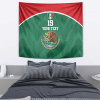 Custom Mexico Football Tapestry El Tricolor World Cup Style - Wonder Print Shop