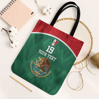 Custom Mexico Football Tote Bag El Tricolor World Cup Style - Wonder Print Shop
