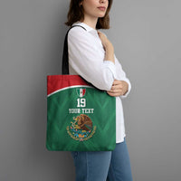 Custom Mexico Football Tote Bag El Tricolor World Cup Style - Wonder Print Shop