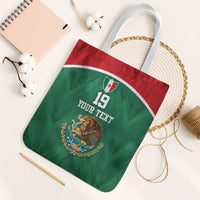 Custom Mexico Football Tote Bag El Tricolor World Cup Style - Wonder Print Shop