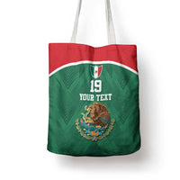 Custom Mexico Football Tote Bag El Tricolor World Cup Style - Wonder Print Shop