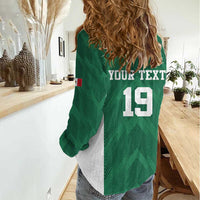 Custom Mexico Football Women Casual Shirt El Tricolor World Cup Style - Wonder Print Shop