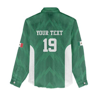 Custom Mexico Football Women Casual Shirt El Tricolor World Cup Style - Wonder Print Shop
