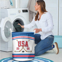 USA Ice Hockey Laundry Basket Let’s Go Champions