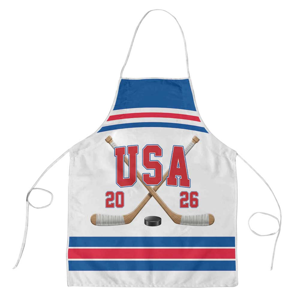 USA Ice Hockey Apron Let’s Go Champions