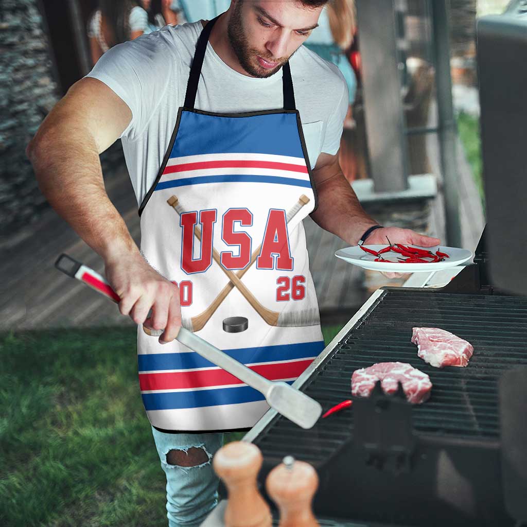 USA Ice Hockey Apron Let’s Go Champions