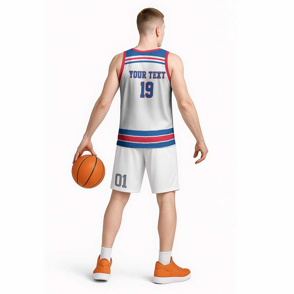 Custom USA Ice Hockey Basketball Jersey Let’s Go Champions