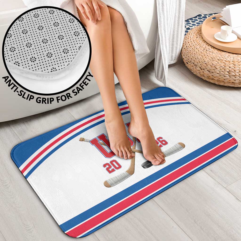 USA Ice Hockey Bathroom Set Let’s Go Champions