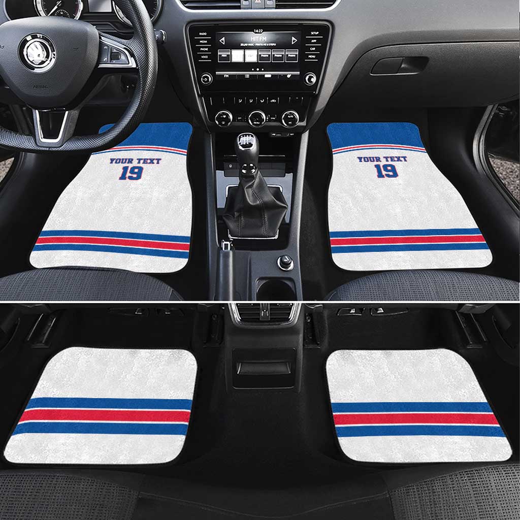 Custom USA Ice Hockey Car Mats Let’s Go Champions