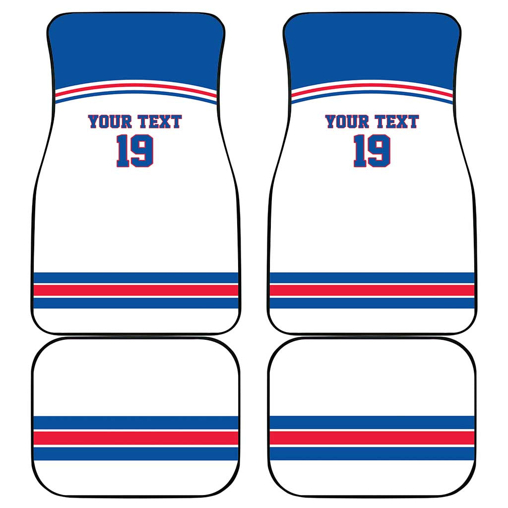 Custom USA Ice Hockey Car Mats Let’s Go Champions