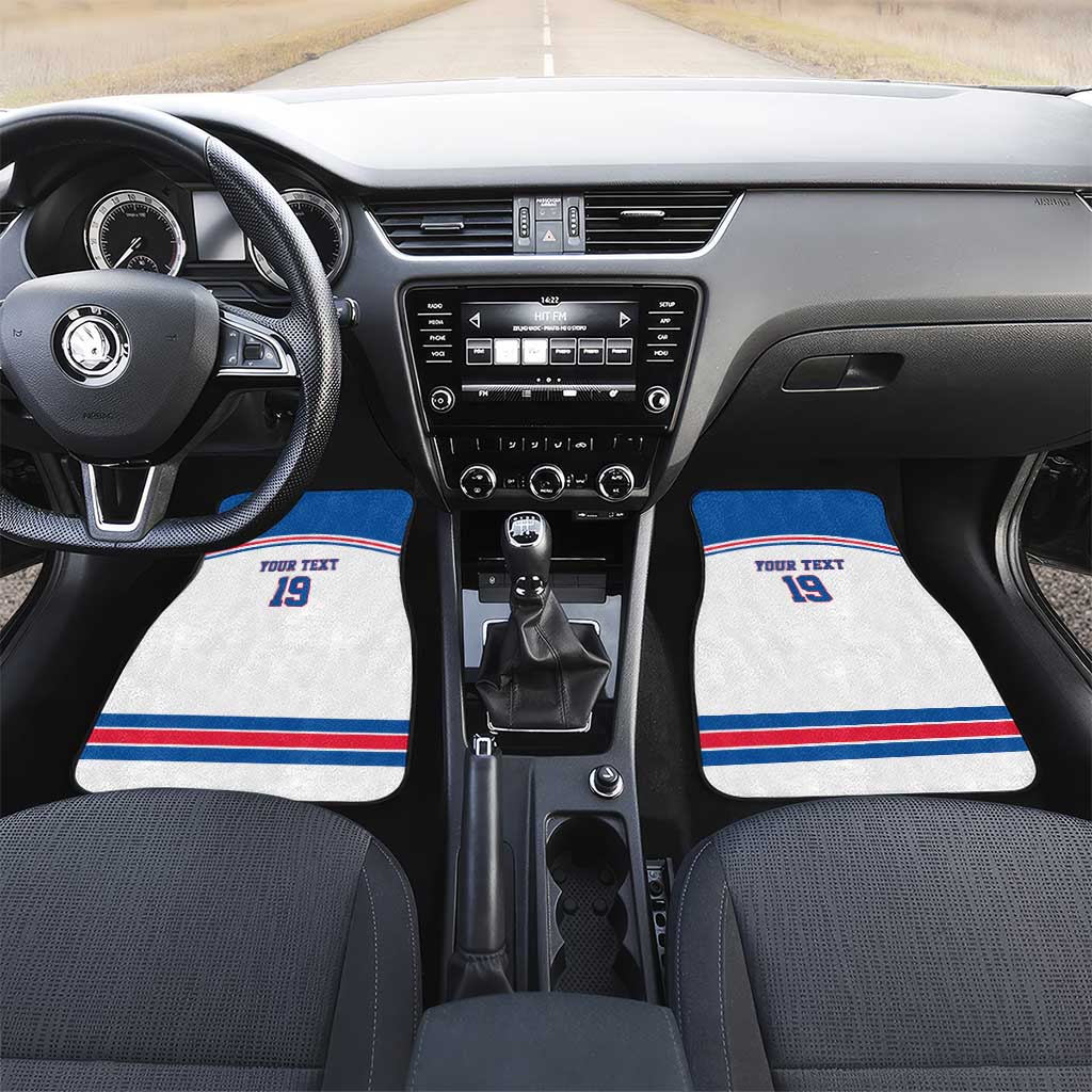 Custom USA Ice Hockey Car Mats Let’s Go Champions