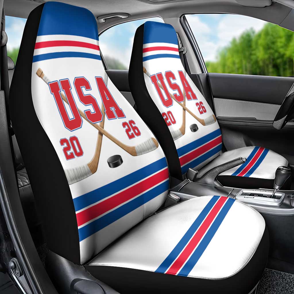 USA Ice Hockey Car Seat Cover Let’s Go Champions