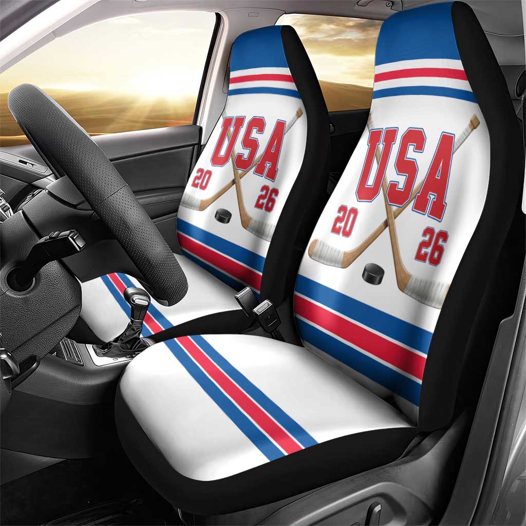 USA Ice Hockey Car Seat Cover Let’s Go Champions