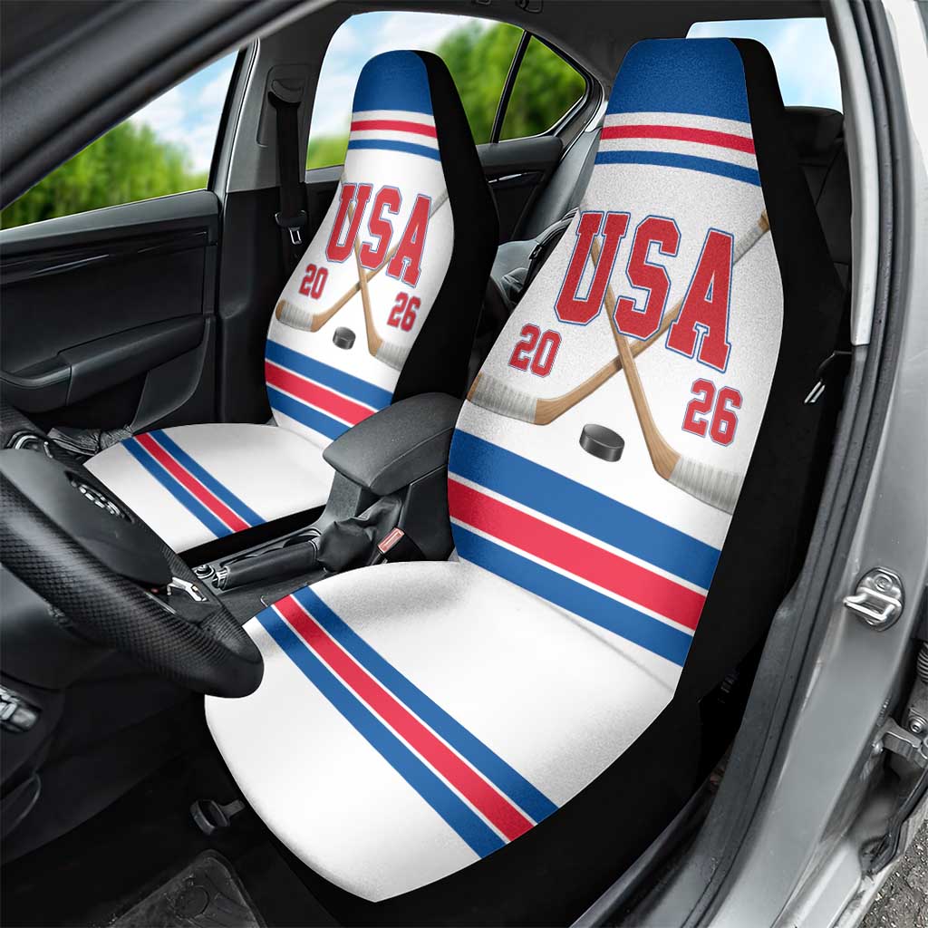 USA Ice Hockey Car Seat Cover Let’s Go Champions