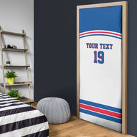 Custom USA Ice Hockey Door Cover Let’s Go Champions