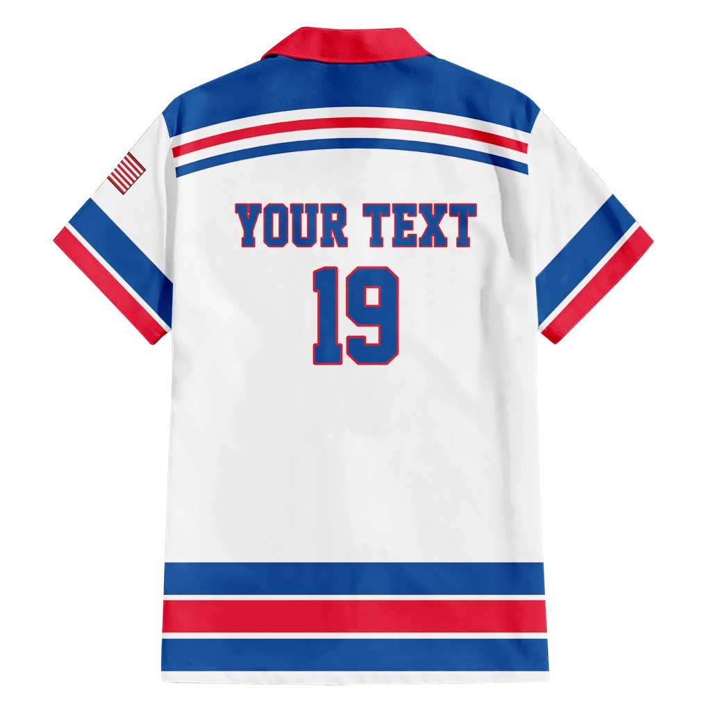 Custom USA Ice Hockey Family Matching Tank Maxi Dress and Hawaiian Shirt Let’s Go Champions
