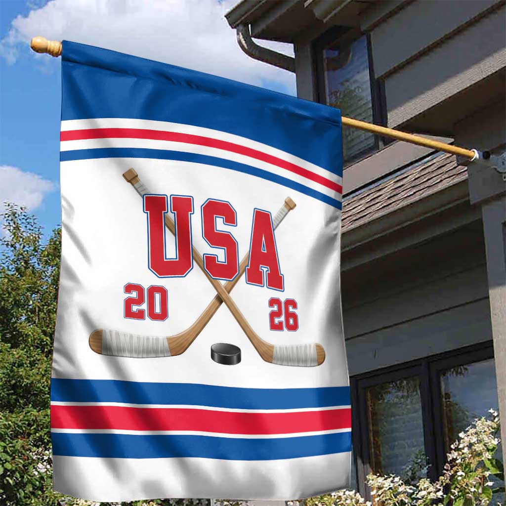 USA Ice Hockey Garden Flag Let’s Go Champions