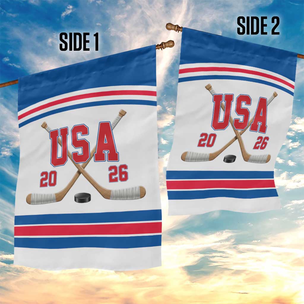 USA Ice Hockey Garden Flag Let’s Go Champions