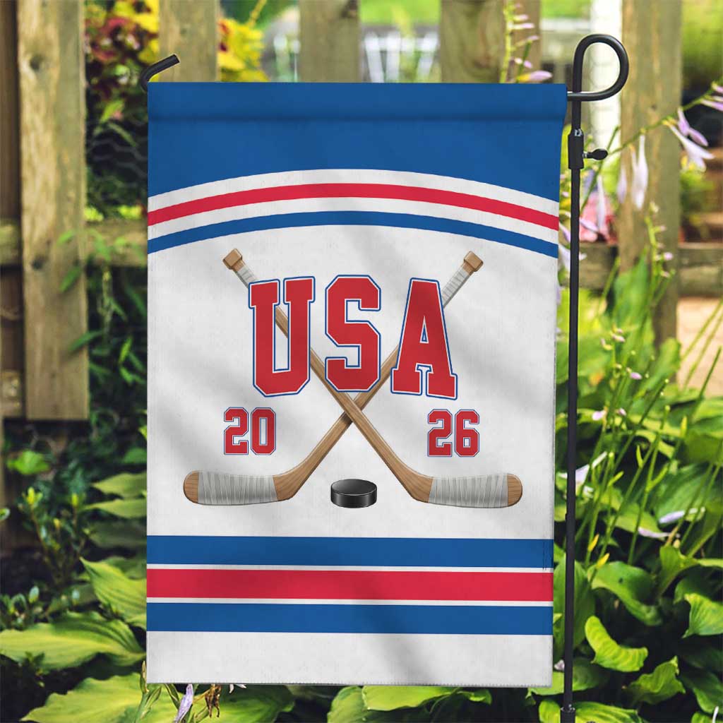 USA Ice Hockey Garden Flag Let’s Go Champions
