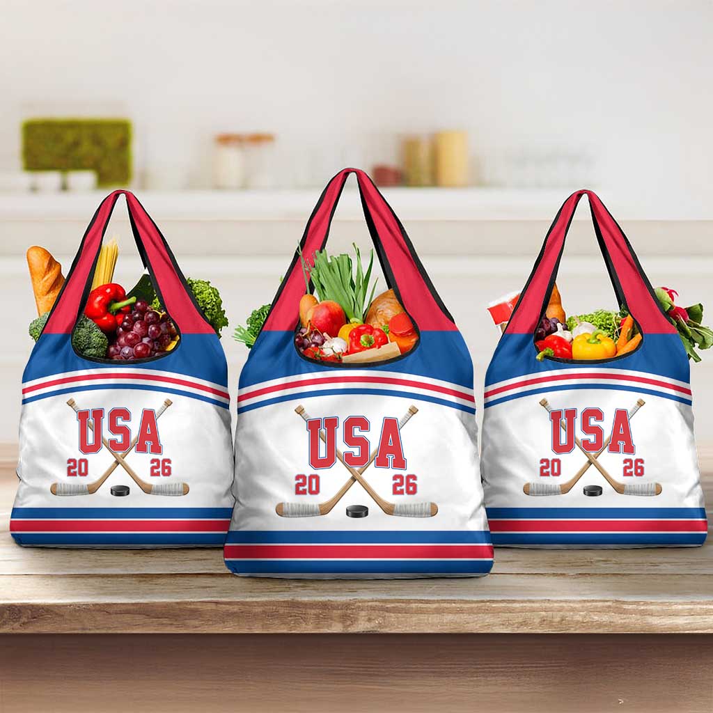 USA Ice Hockey Grocery Bag Let’s Go Champions