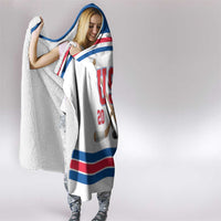 USA Ice Hockey Hooded Blanket Let’s Go Champions