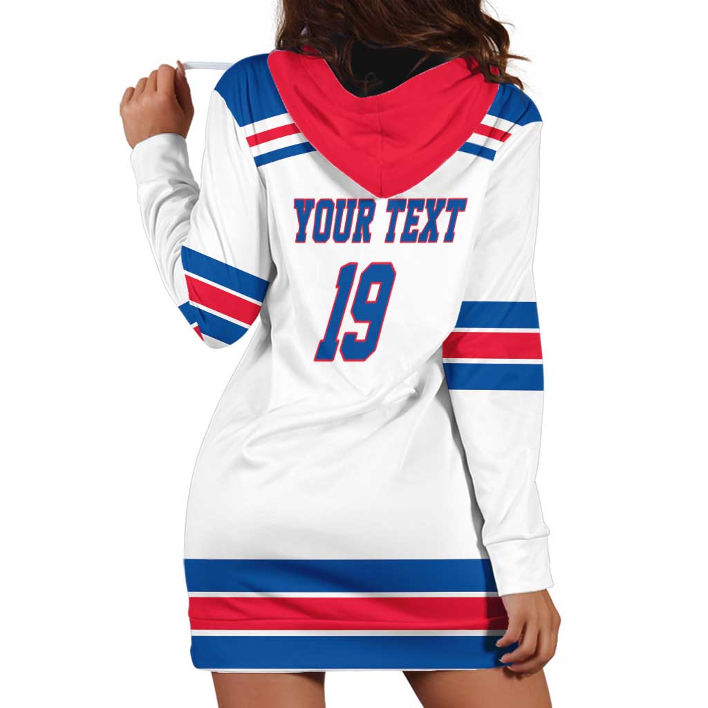 Custom USA Ice Hockey Hoodie Dress Let’s Go Champions
