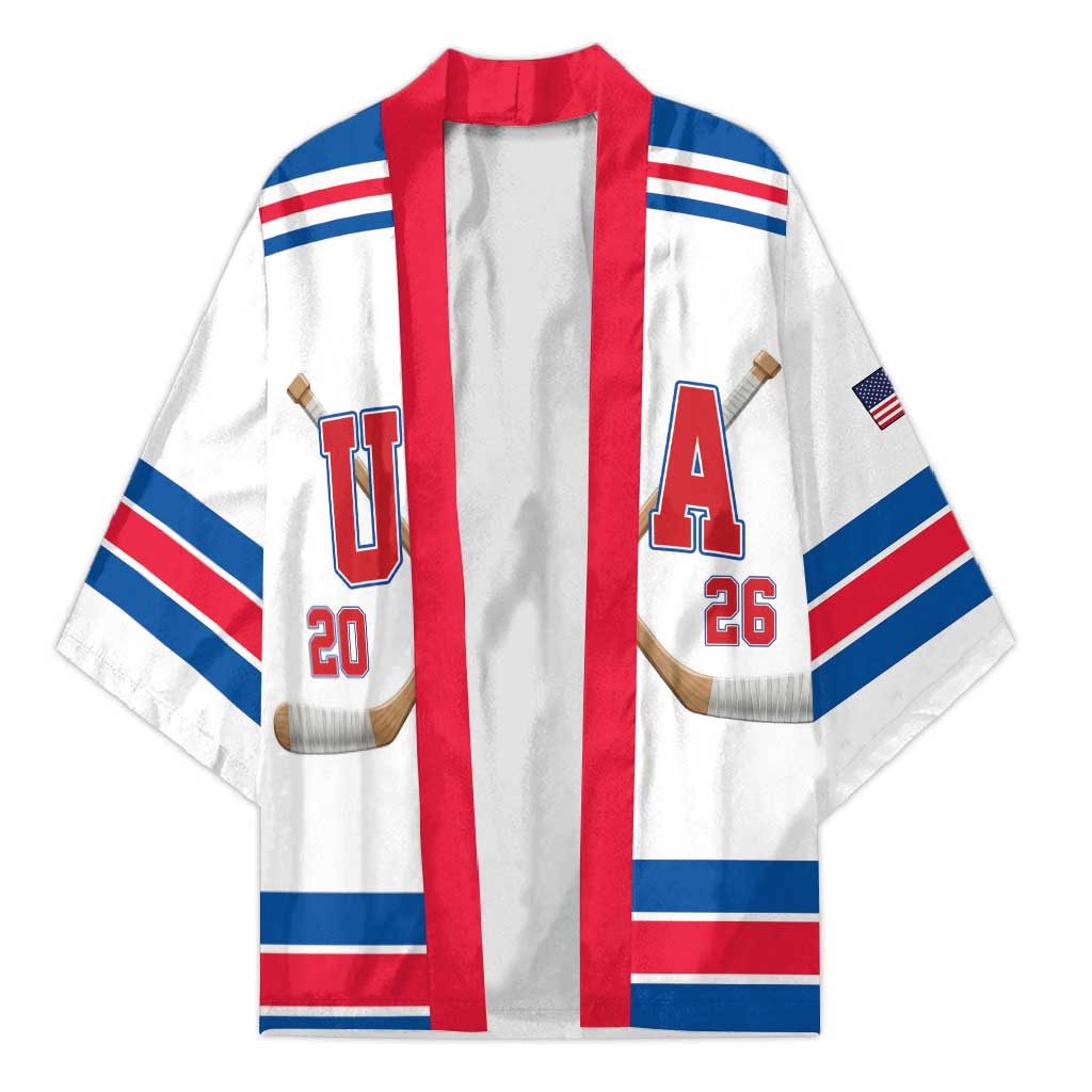 Custom USA Ice Hockey Kimono Let’s Go Champions