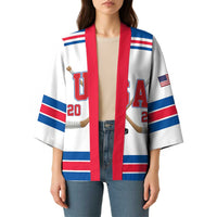 Custom USA Ice Hockey Kimono Let’s Go Champions