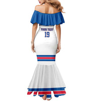 Custom USA Ice Hockey Mermaid Dress Let’s Go Champions