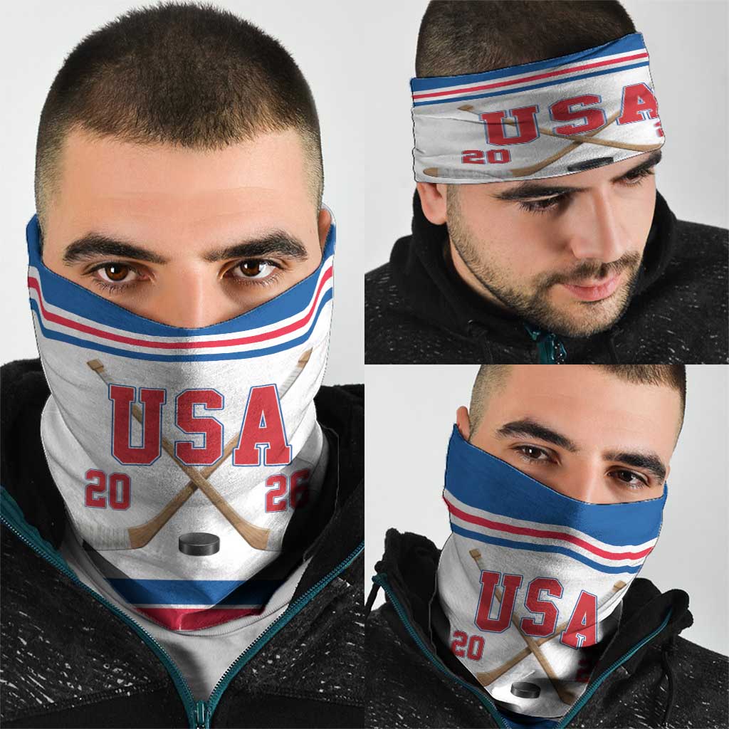 USA Ice Hockey Neck Gaiter Let’s Go Champions