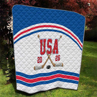 USA Ice Hockey Quilt Let’s Go Champions