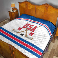 USA Ice Hockey Quilt Let’s Go Champions