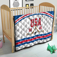 USA Ice Hockey Quilt Let’s Go Champions