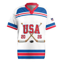 Custom USA Ice Hockey Rugby Jersey Let’s Go Champions