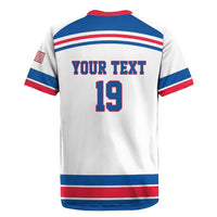 Custom USA Ice Hockey Rugby Jersey Let’s Go Champions