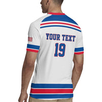 Custom USA Ice Hockey Rugby Jersey Let’s Go Champions