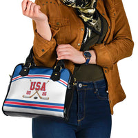USA Ice Hockey Shoulder Handbag Let’s Go Champions