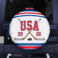 USA Ice Hockey Spare Tire Cover Let’s Go Champions