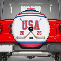 USA Ice Hockey Spare Tire Cover Let’s Go Champions