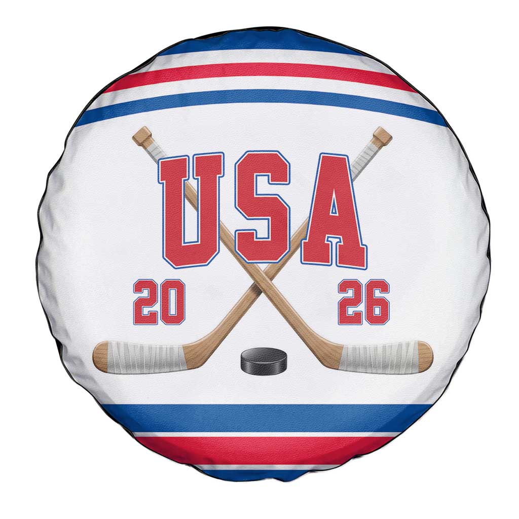USA Ice Hockey Spare Tire Cover Let’s Go Champions